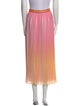 Derek Lam 10 Crosby Tie-Dye Print Midi Length Skirt