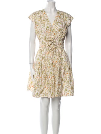 Derek Lam 10 Crosby Floral Print Mini Dress