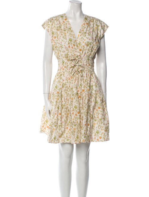 Derek Lam 10 Crosby Floral Print Mini Dress