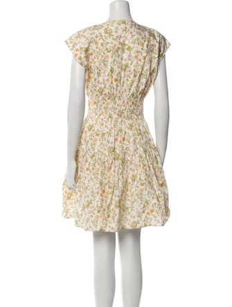 Derek Lam 10 Crosby Floral Print Mini Dress