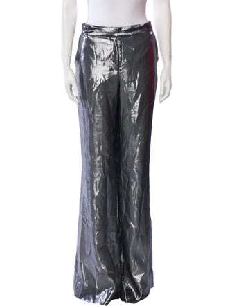Derek Lam 10 Crosby Silk Wide Leg Pants