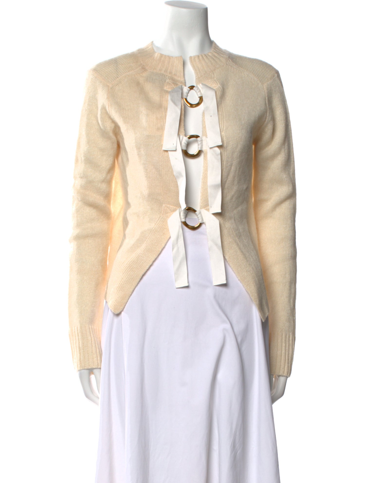 Derek Lam 10 Crosby Linen Crew Neck Sweater w/ Tags