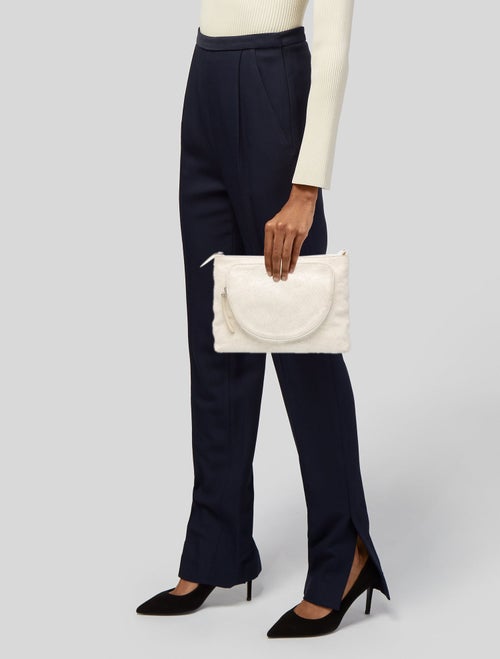 Derek Lam 10 Crosby Leather Clutch