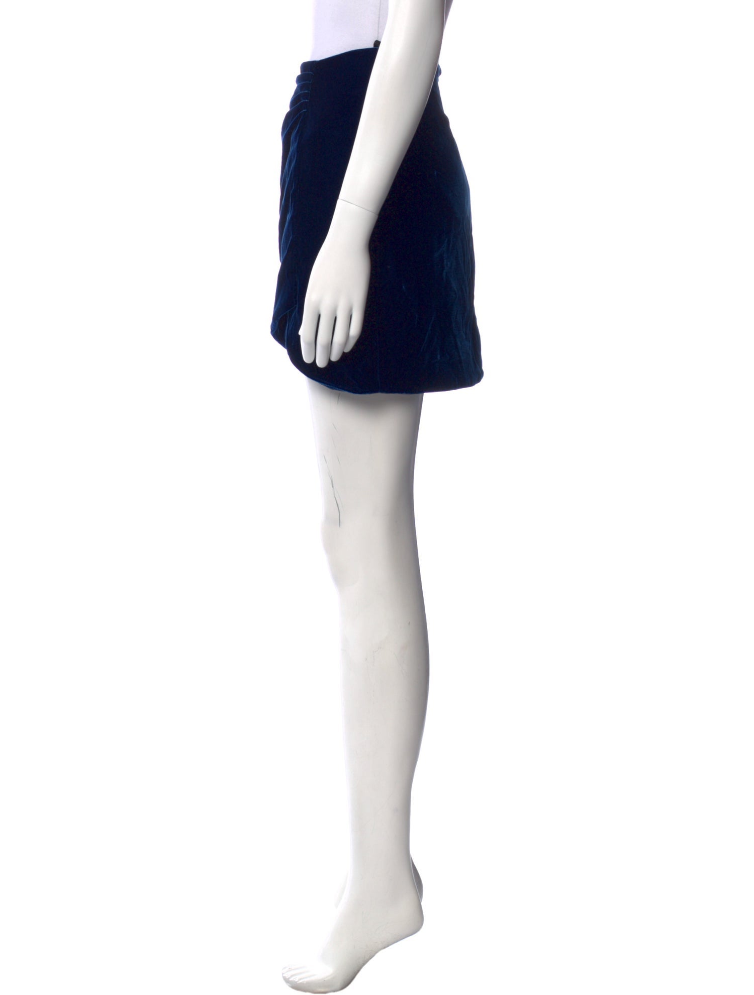 Derek Lam 10 Crosby Pleated Accents Mini Skirt