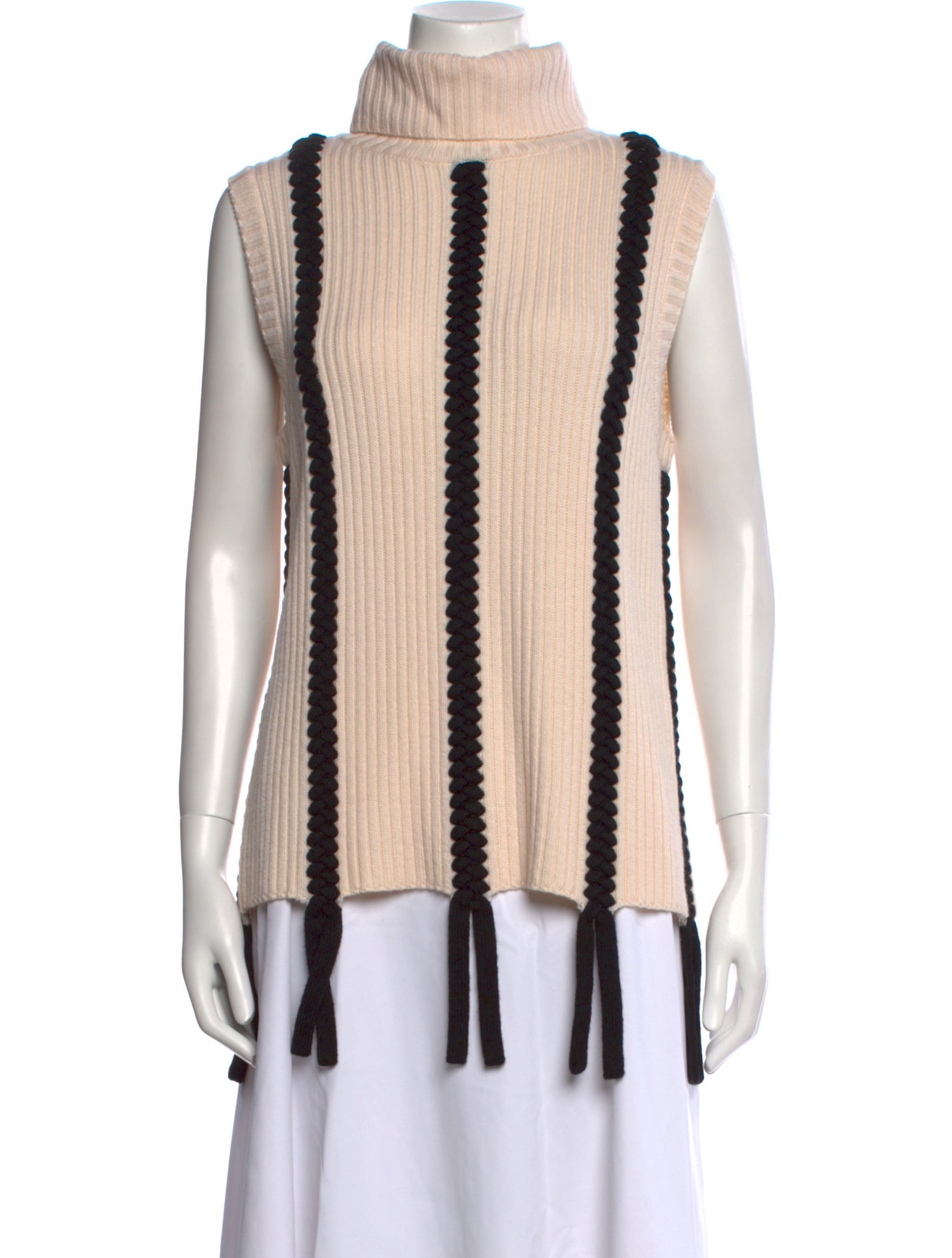 Derek Lam 10 Crosby Merino Wool Striped Sweater