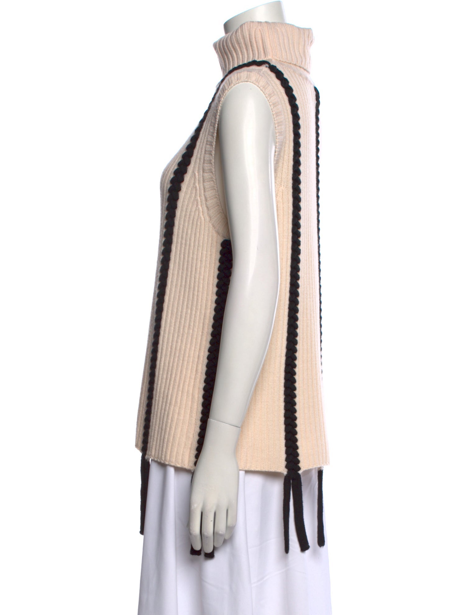 Derek Lam 10 Crosby Merino Wool Striped Sweater