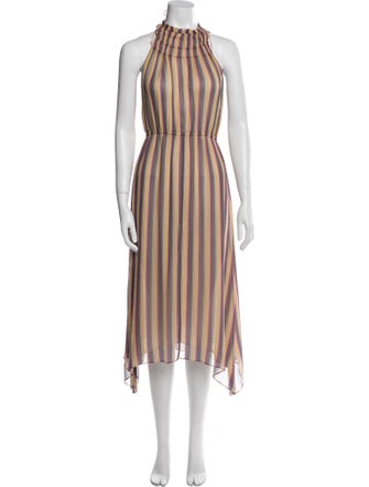 Derek Lam 10 Crosby Silk Midi Length Dress