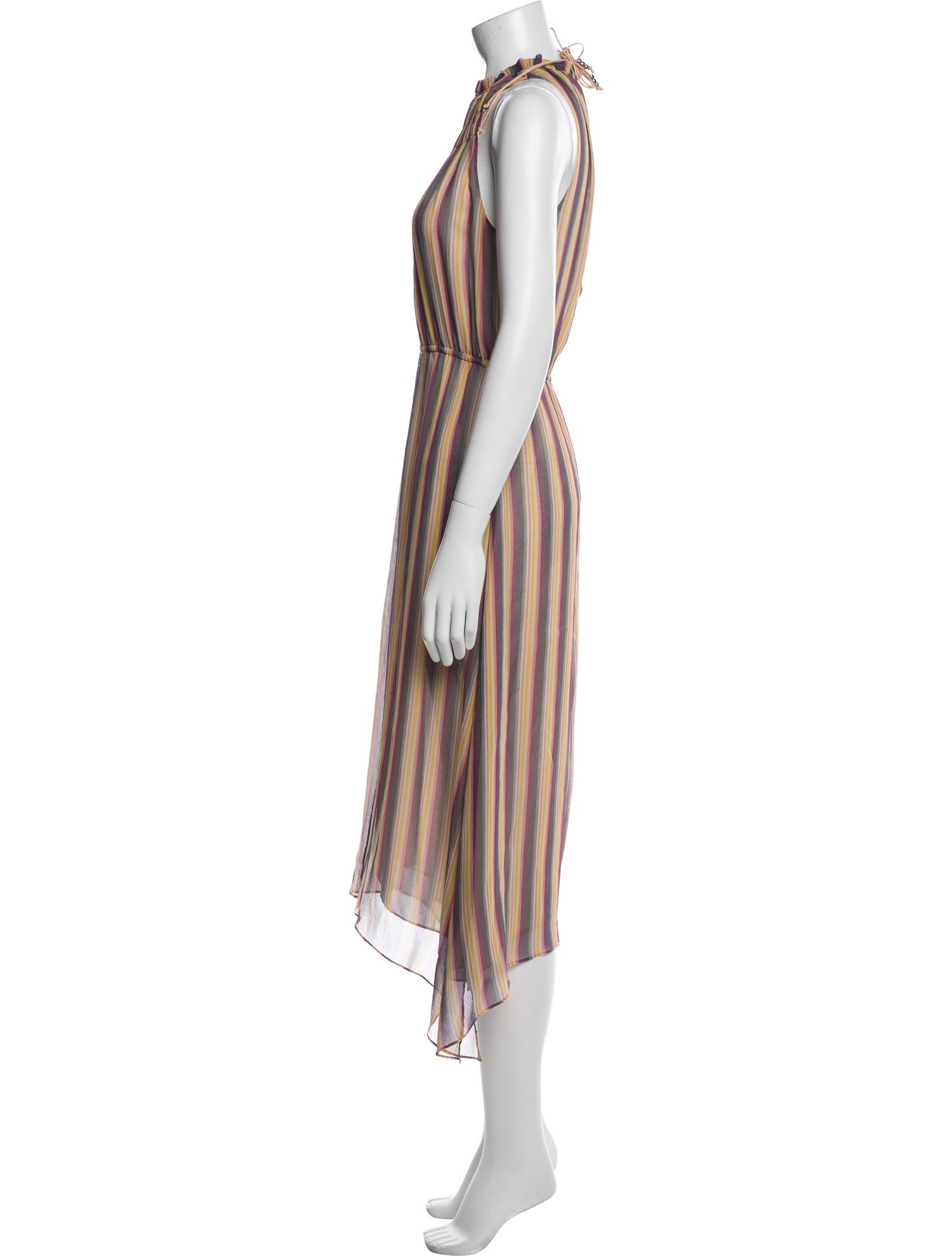 Derek Lam 10 Crosby Silk Midi Length Dress