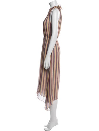 Derek Lam 10 Crosby Silk Midi Length Dress