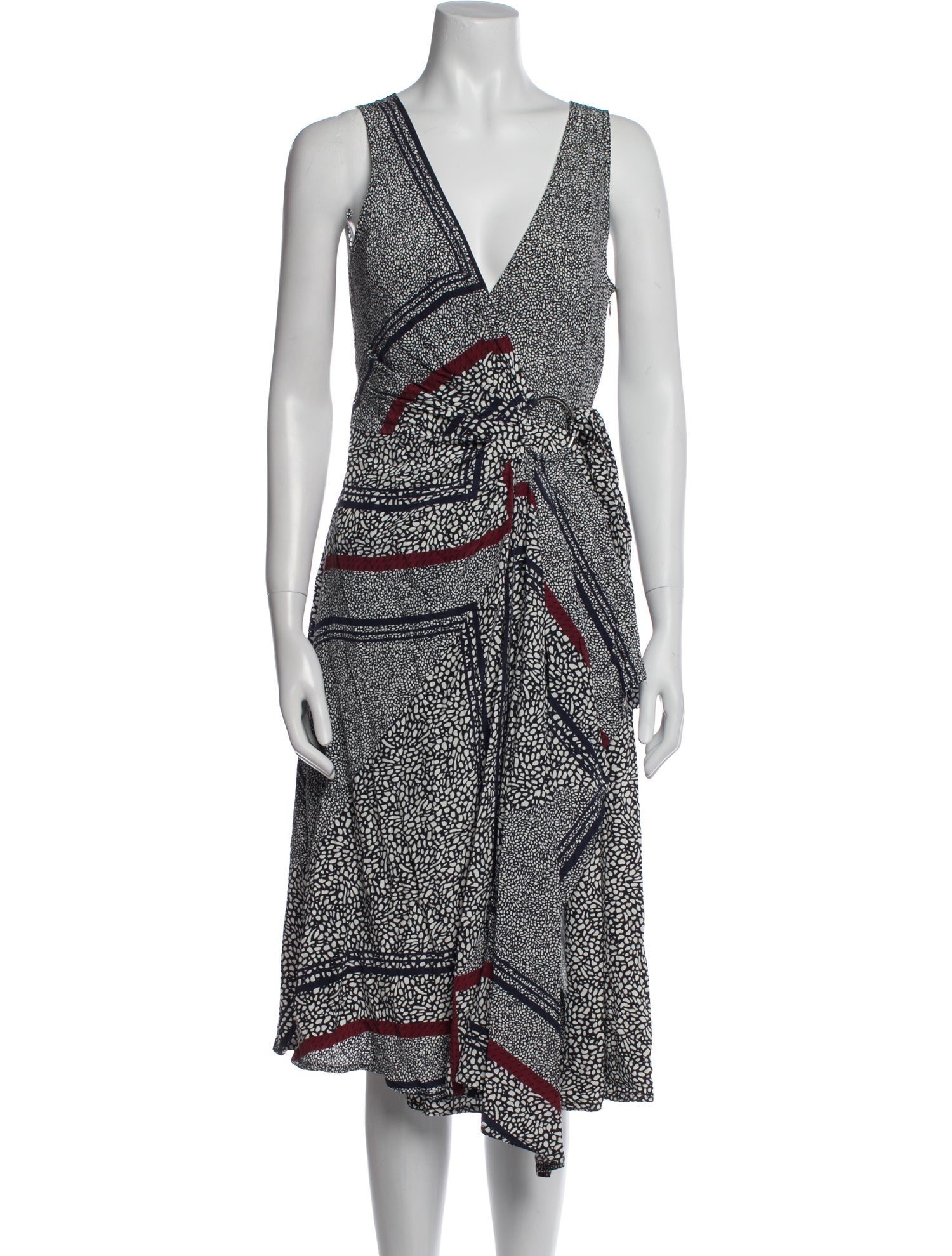 Derek Lam 10 Crosby Silk Knee-Length Dress