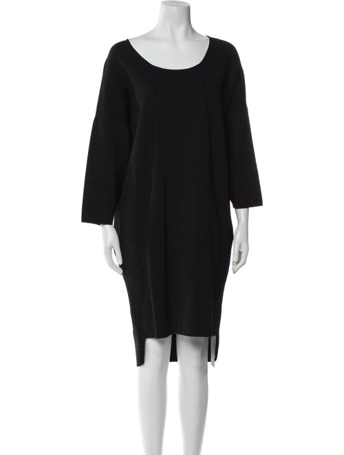 Derek Lam 10 Crosby Scoop Neck Knee-Length Dress
