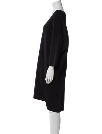 Derek Lam 10 Crosby Scoop Neck Knee-Length Dress