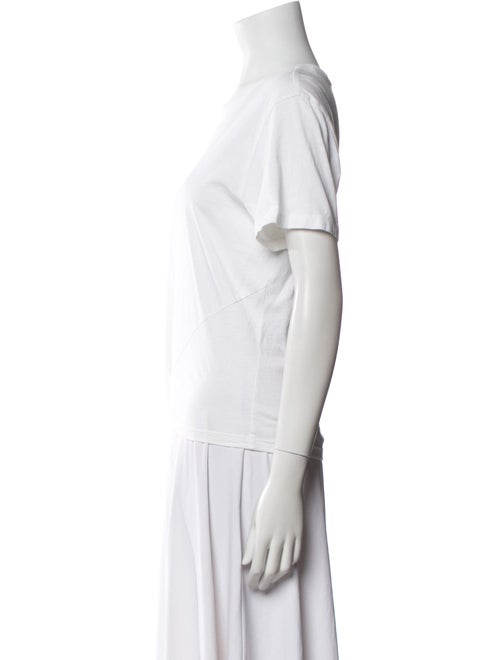 Derek Lam 10 Crosby Bateau Neckline Short Sleeve T-Shirt