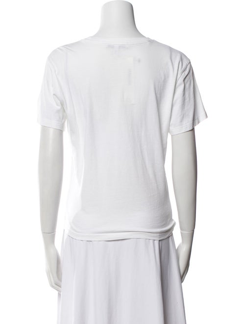 Derek Lam 10 Crosby Bateau Neckline Short Sleeve T-Shirt