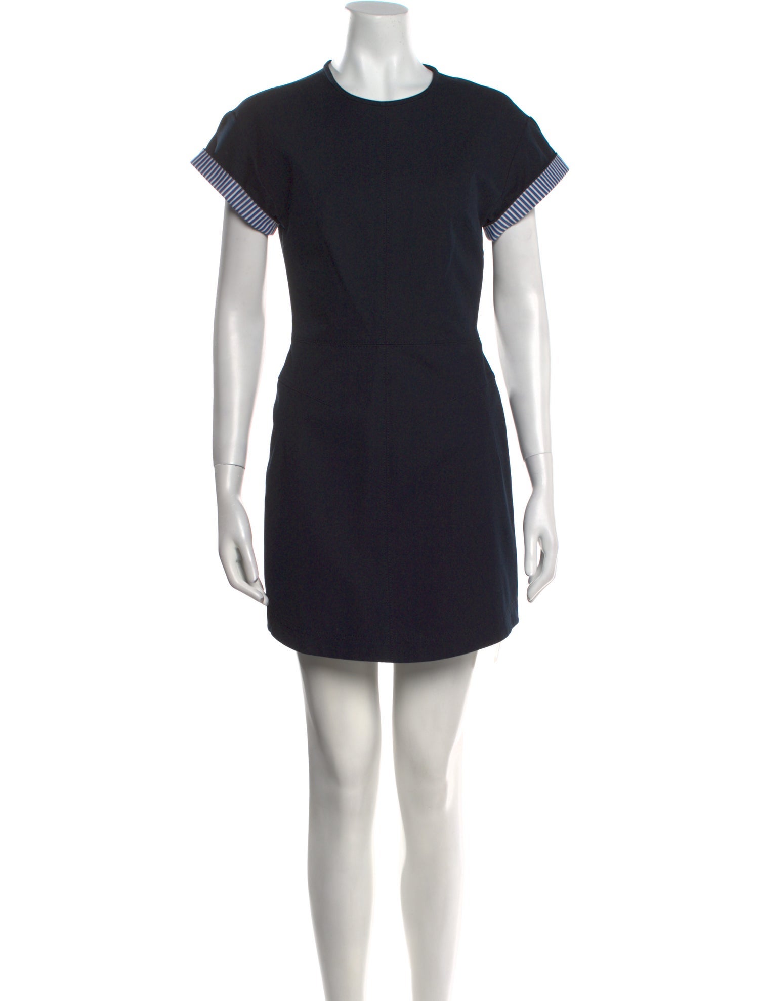 Derek Lam 10 Crosby Crew Neck Mini Dress