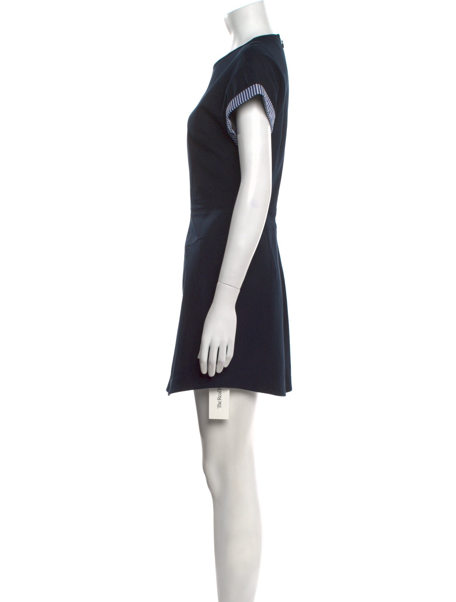 Derek Lam 10 Crosby Crew Neck Mini Dress