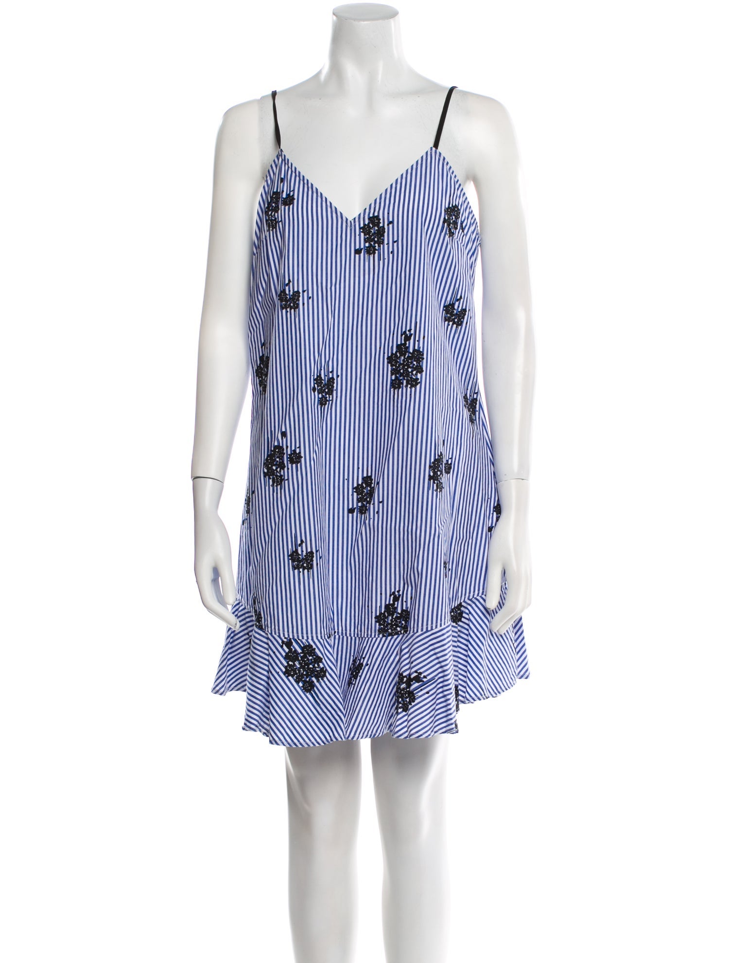 Derek Lam 10 Crosby Striped Mini Dress