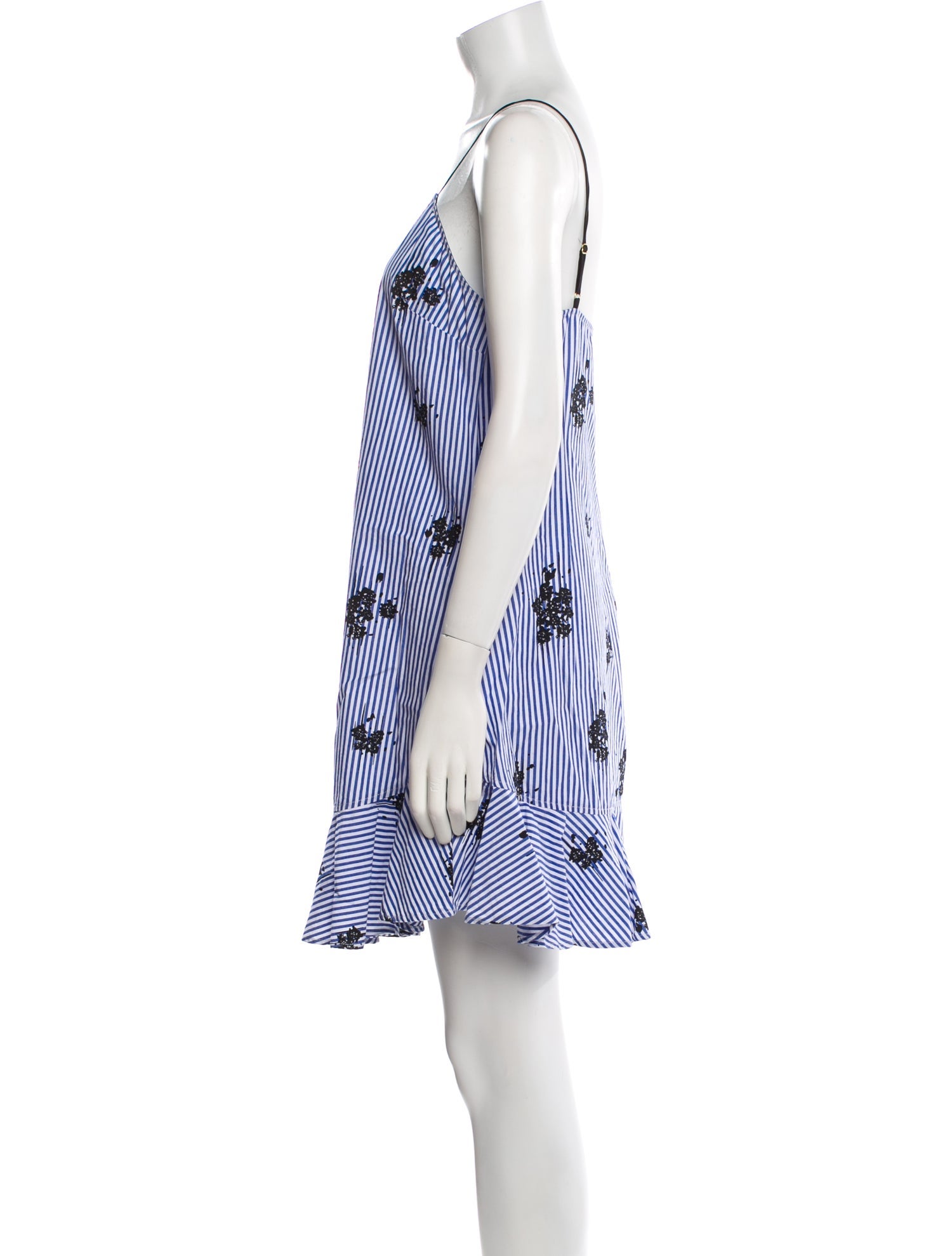 Derek Lam 10 Crosby Striped Mini Dress