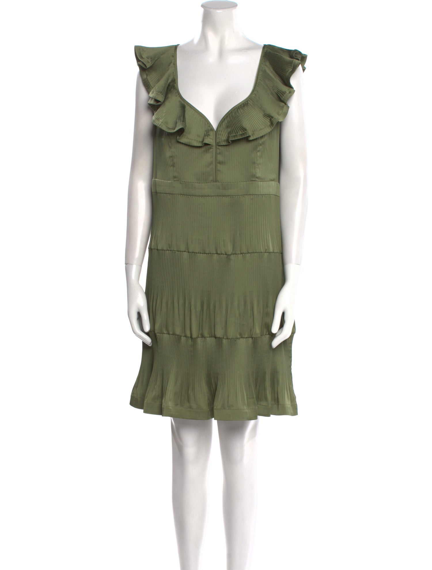 Derek Lam 10 Crosby V-Neck Mini Dress w/ Tags