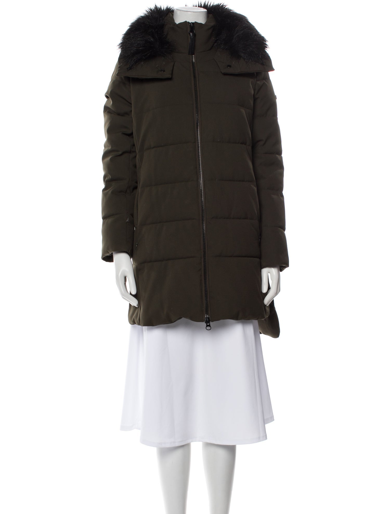 Derek Lam 10 Crosby Nylon Parka