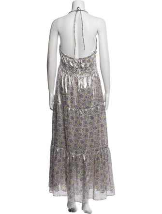 Derek Lam 10 Crosby Printed Long Dress