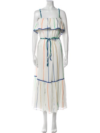 Derek Lam 10 Crosby Striped Long Dress