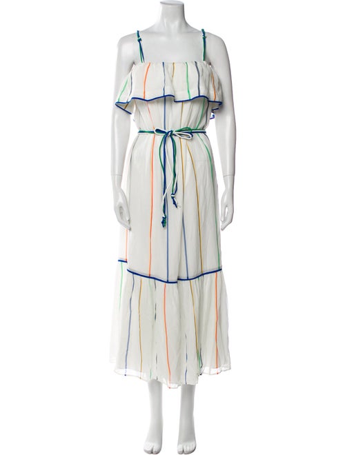 Derek Lam 10 Crosby Striped Long Dress