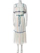 Derek Lam 10 Crosby Striped Long Dress