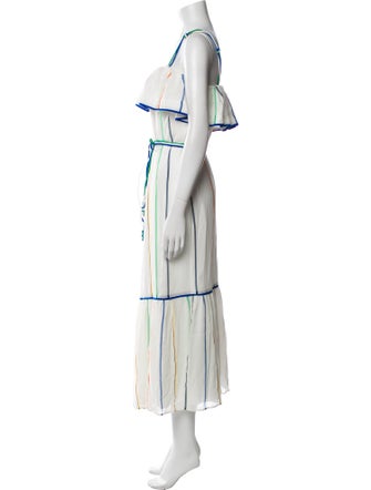 Derek Lam 10 Crosby Striped Long Dress