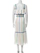 Derek Lam 10 Crosby Striped Long Dress