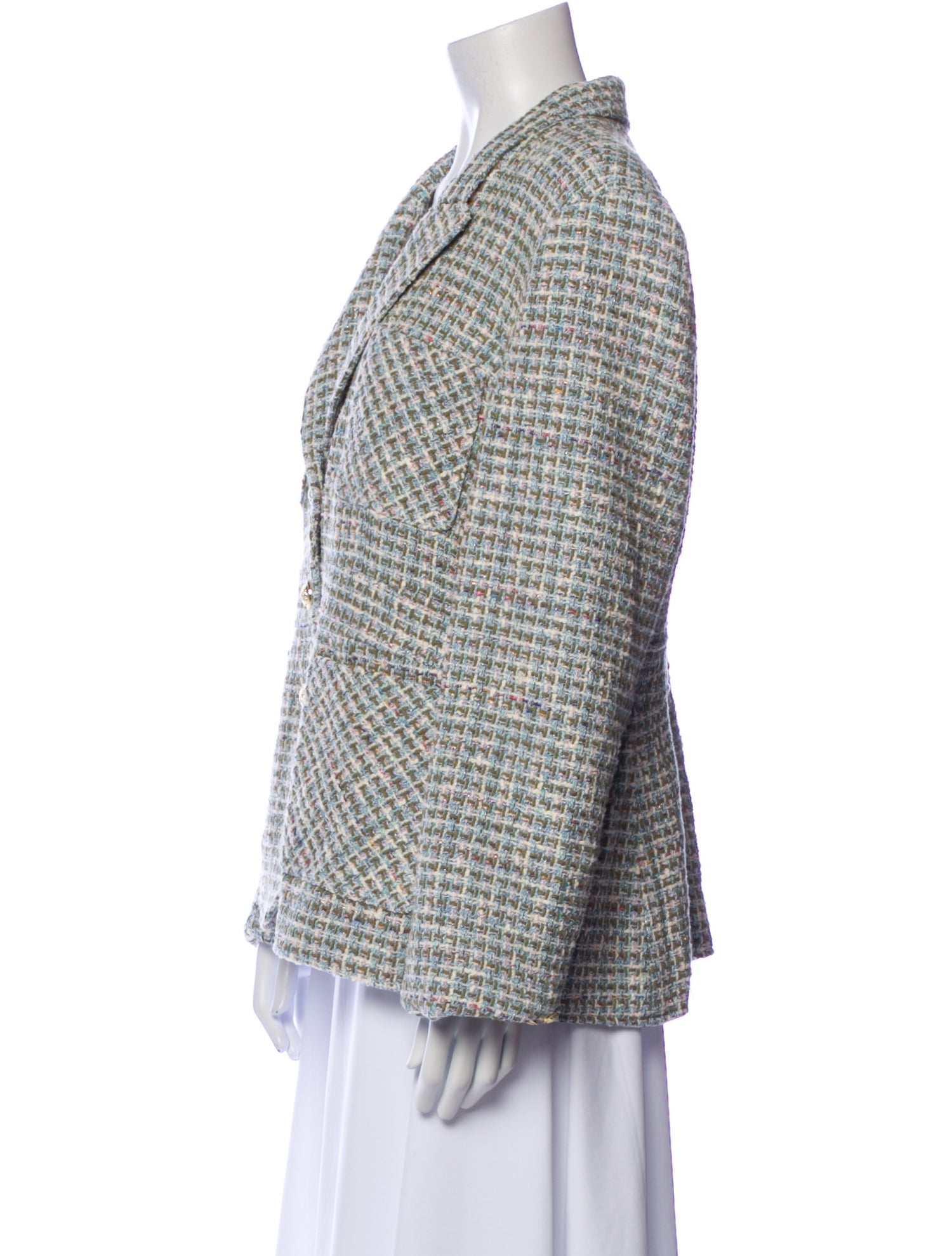 Derek Lam 10 Crosby Plaid Print Blazer w/ Tags