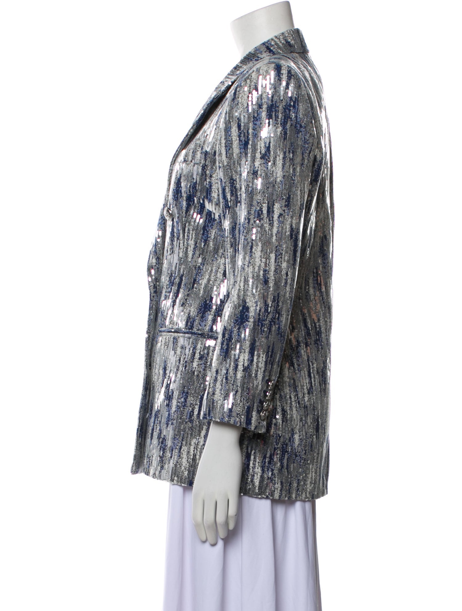 Derek Lam 10 Crosby Printed Blazer