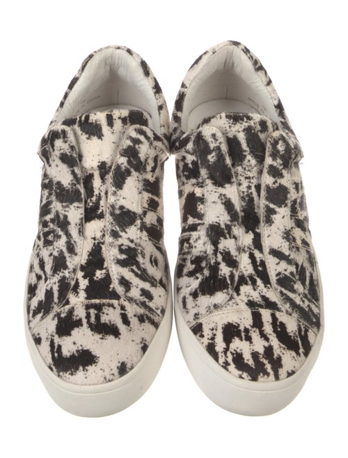 Derek Lam 10 Crosby Ponyhair Animal Print Sneakers