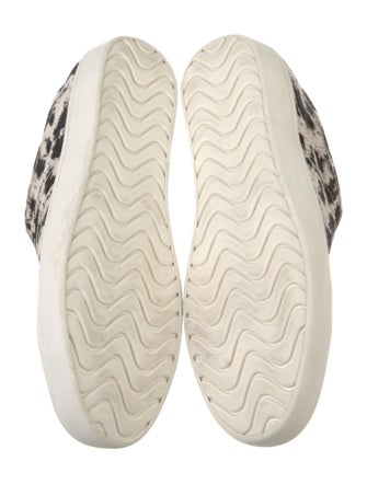 Derek Lam 10 Crosby Ponyhair Animal Print Sneakers