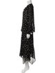 Derek Lam 10 Crosby Printed Glitter Accents Skirt Set