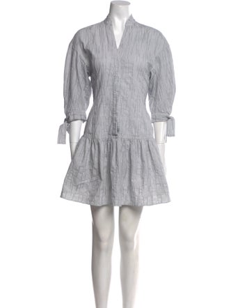 Derek Lam 10 Crosby Striped Mini Dress