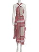 Derek Lam 10 Crosby Printed Long Dress