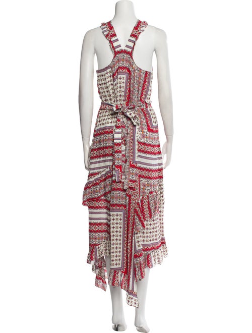 Derek Lam 10 Crosby Printed Long Dress
