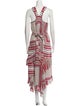 Derek Lam 10 Crosby Printed Long Dress