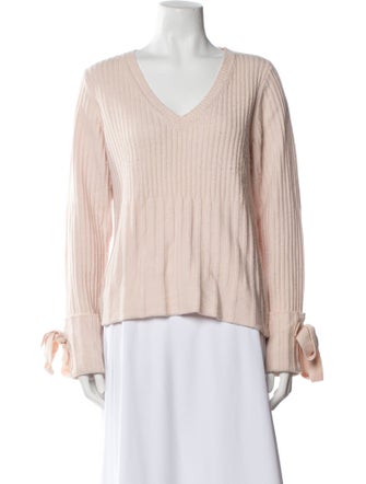 Derek Lam 10 Crosby Wool V-Neck Sweater