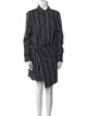 Derek Lam 10 Crosby Striped Knee-Length Dress