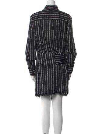 Derek Lam 10 Crosby Striped Knee-Length Dress