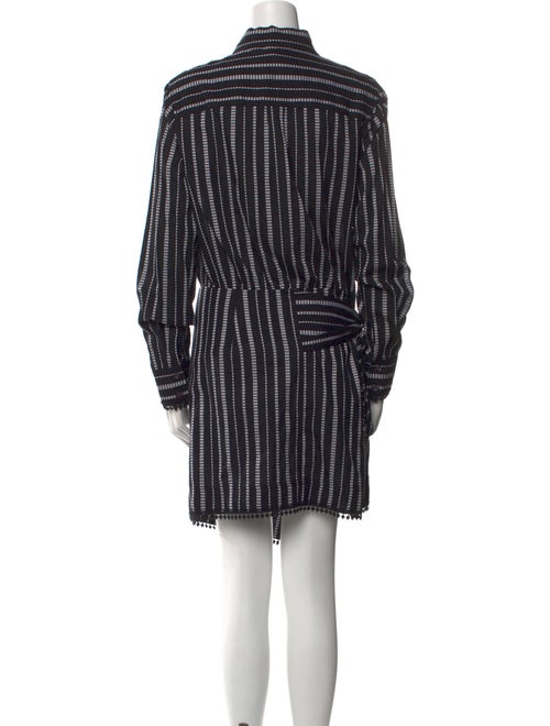 Derek Lam 10 Crosby Striped Knee-Length Dress