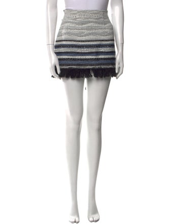 Derek Lam 10 Crosby Striped Mini Skirt