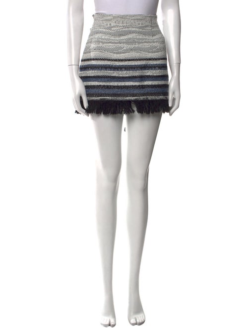 Derek Lam 10 Crosby Striped Mini Skirt