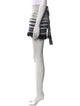 Derek Lam 10 Crosby Striped Mini Skirt
