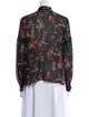 Derek Lam 10 Crosby Silk Floral Print Blouse