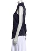 Derek Lam 10 Crosby Sleeveless Button-Up Top