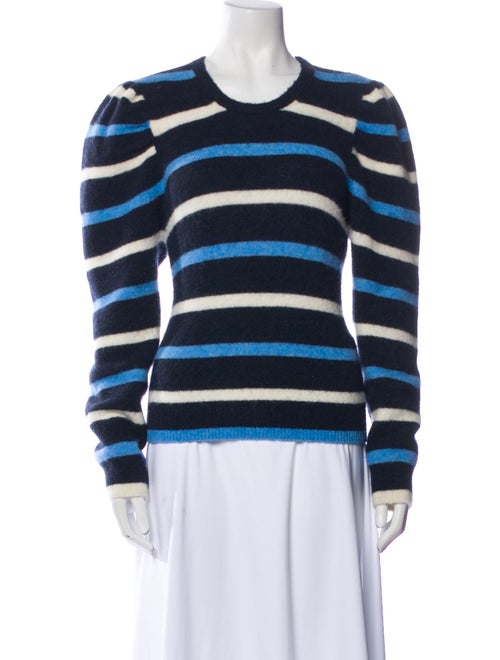 Derek Lam 10 Crosby Striped Crew Neck Sweater