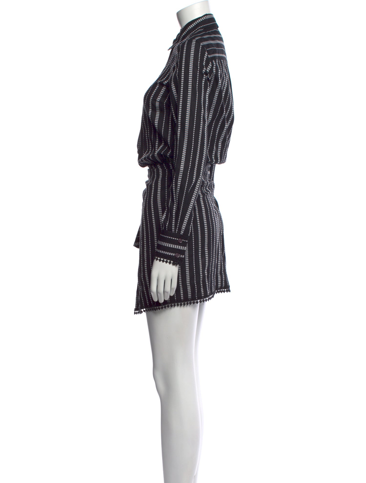 Derek Lam 10 Crosby Striped Mini Dress